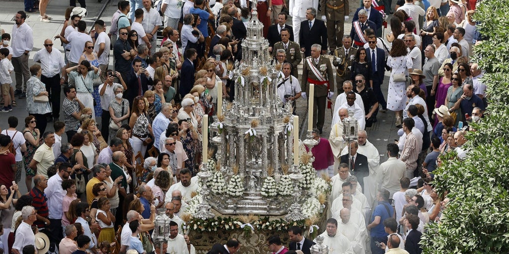 La procesión del Corpus Christi en Sevilla