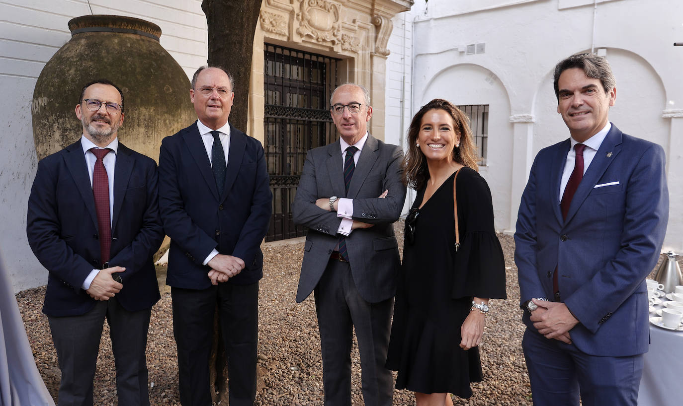 Juan Ignacio de la Fuente, Enrique Belloso, Javier Tello, Marieta Jaureguizar y Jaime Javier Domingo