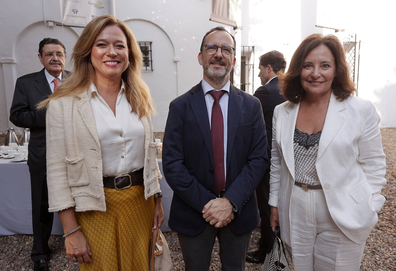 María Luisa Ruiz, Juan Ignacio de la Fuente y Carmen Martín