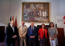 Homenaje a los donantes de sangre en el Alcázar de Sevilla