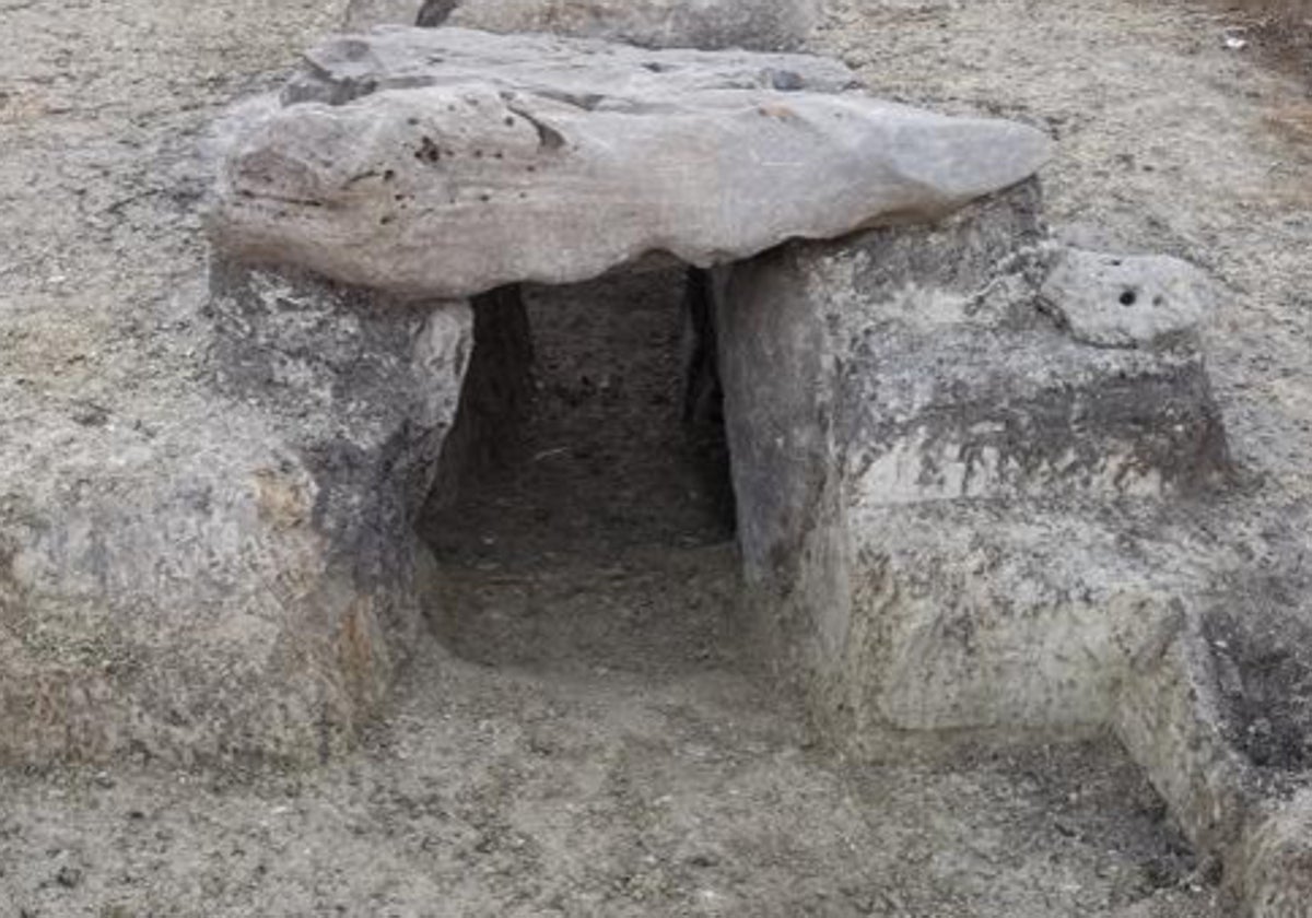 El dolmen de Cañada Real de Los Molares, redescubierto en 2020