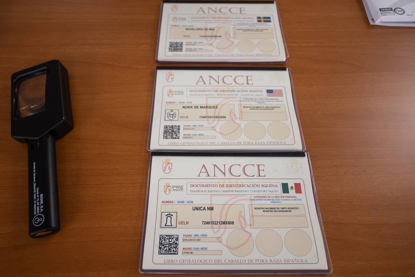 Dependencias y trabajadores del laboratorio para equinos de la ANCCE