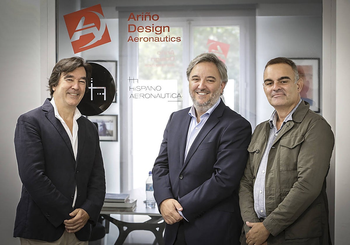 Tomás Muruaga, Raimundo García-Figueras y Ramón Rodríguez