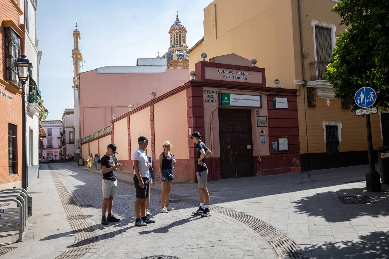 Ambiente del barrio de Santa Cruz