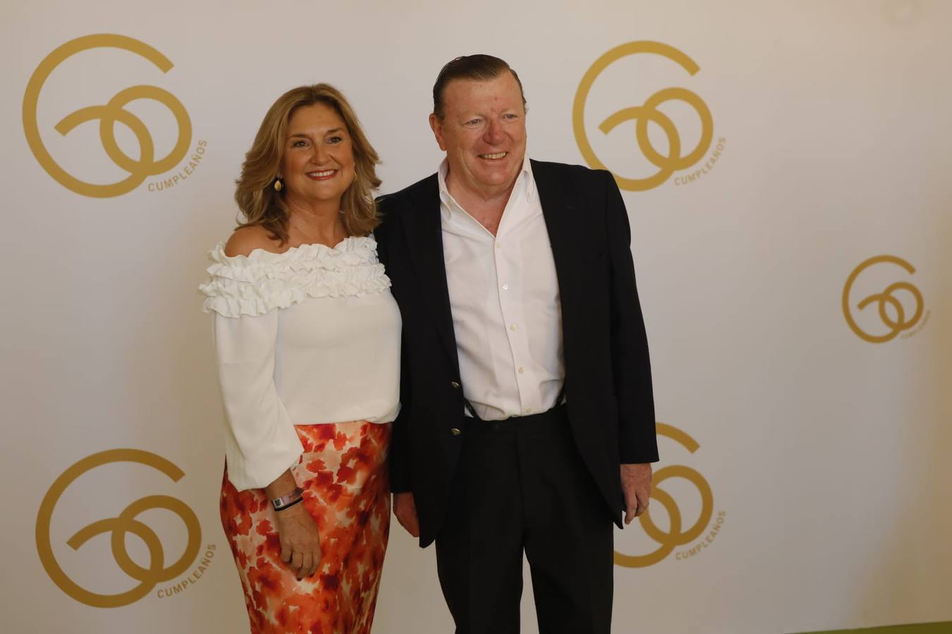 César Cadaval y su esposa