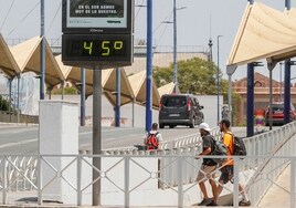 La amenaza de la próxima ola de calor en Sevilla: máximas de 45º y noches tórridas