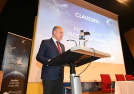 José Luis Sanz ofrece  su «total apoyo» a la Agencia Espacial Española