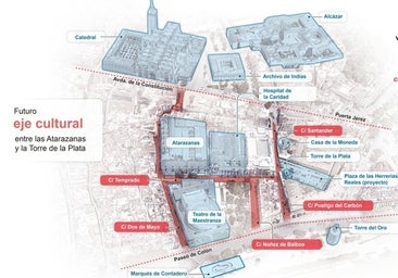 El eje turístico de la Torre del Oro, un tesoro por descubrir