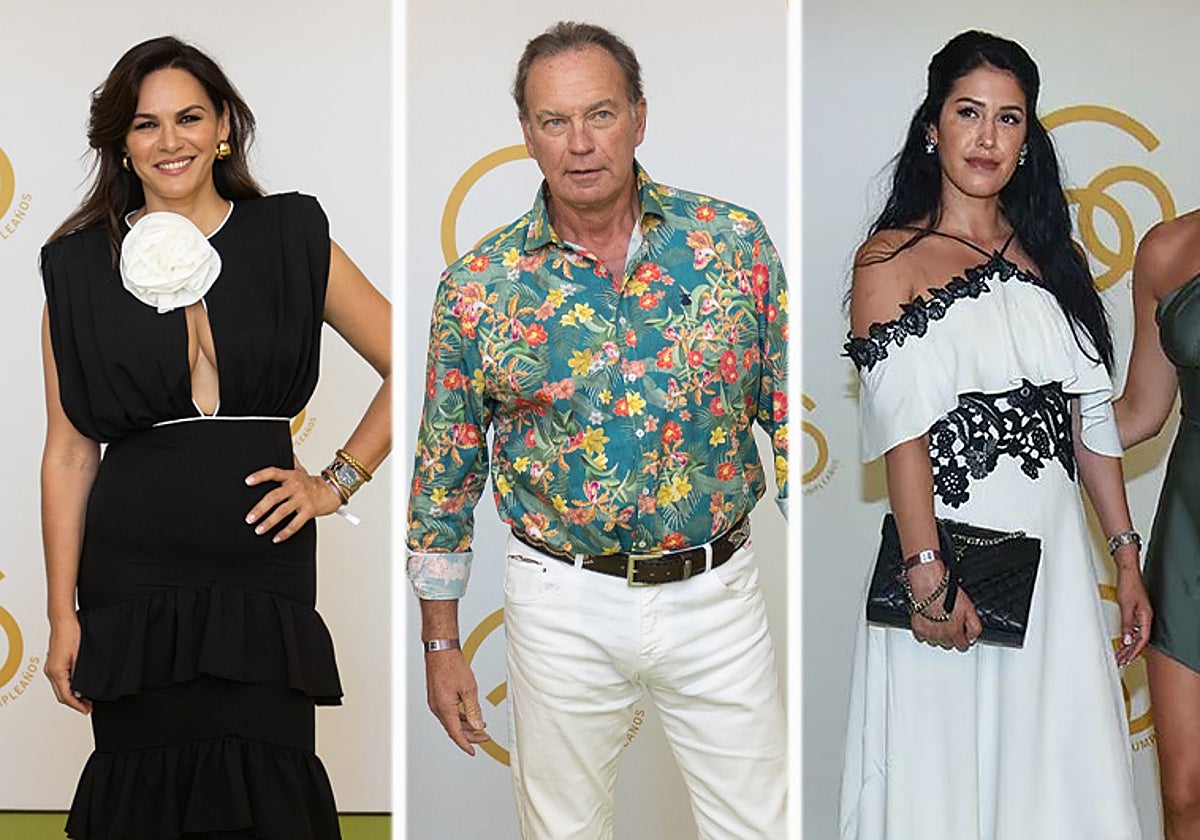 Fabiola Martínez, Bertín Osborne y Gabriela Guillén