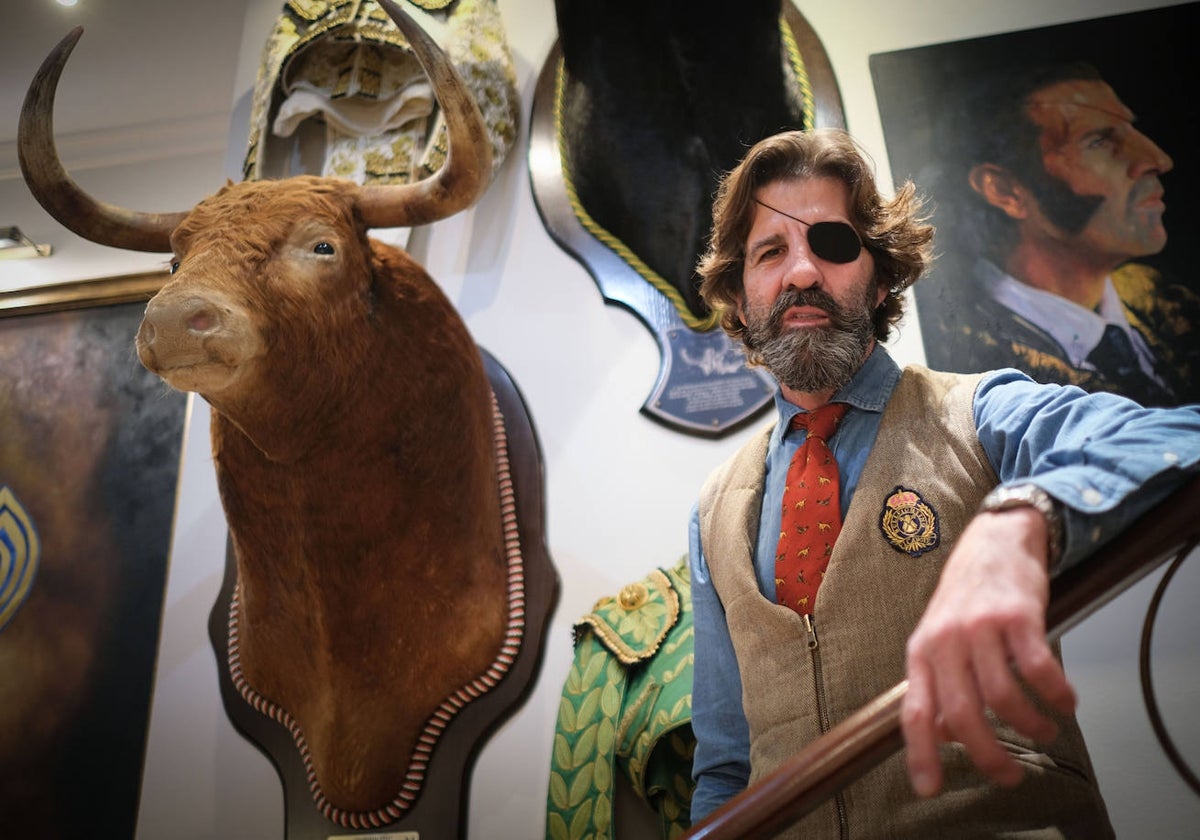 Juan José Padilla, en su domicilio de Sanlúcar de Barrameda