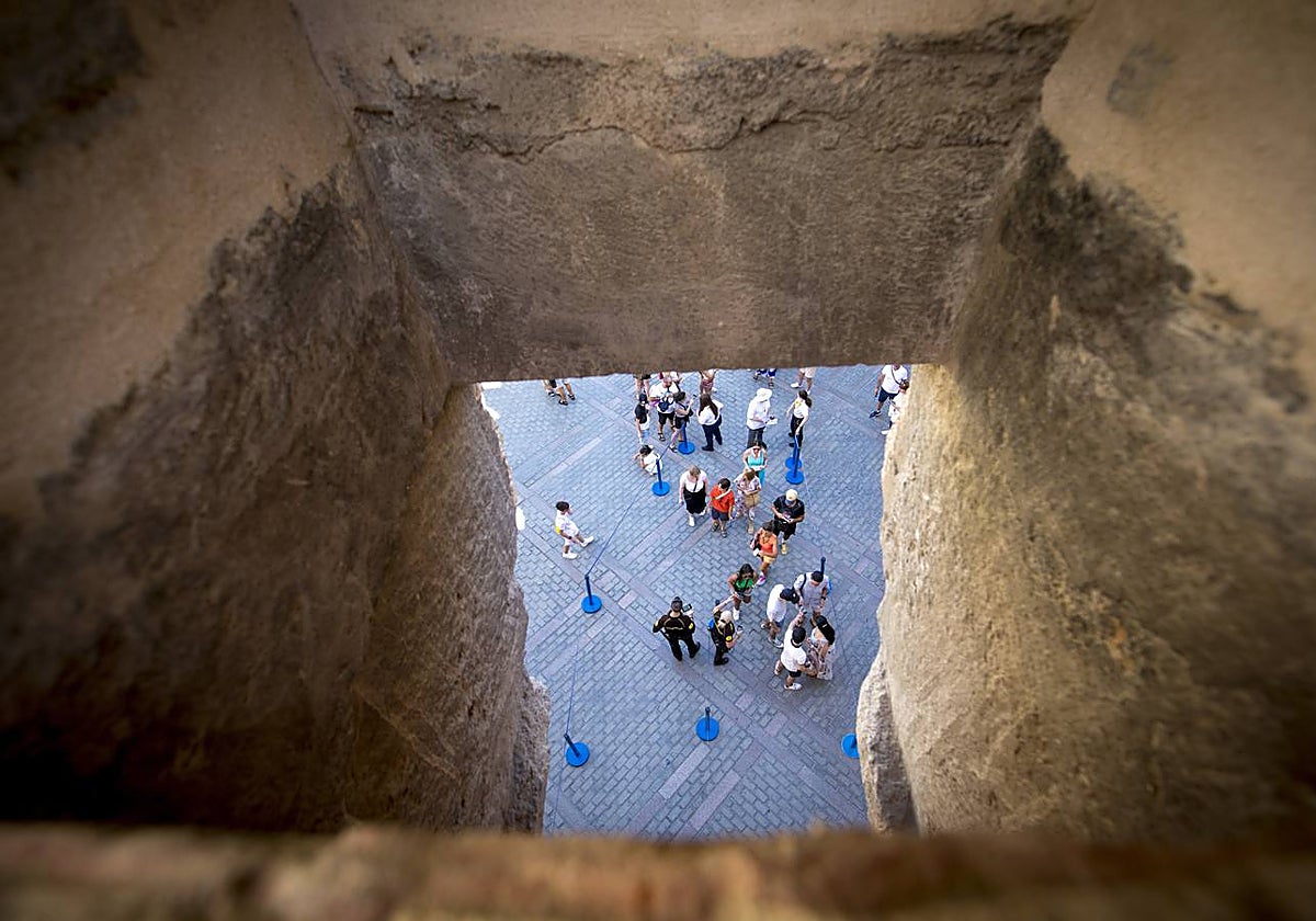 Vista desde la parte alta de la muralla del Alcázar