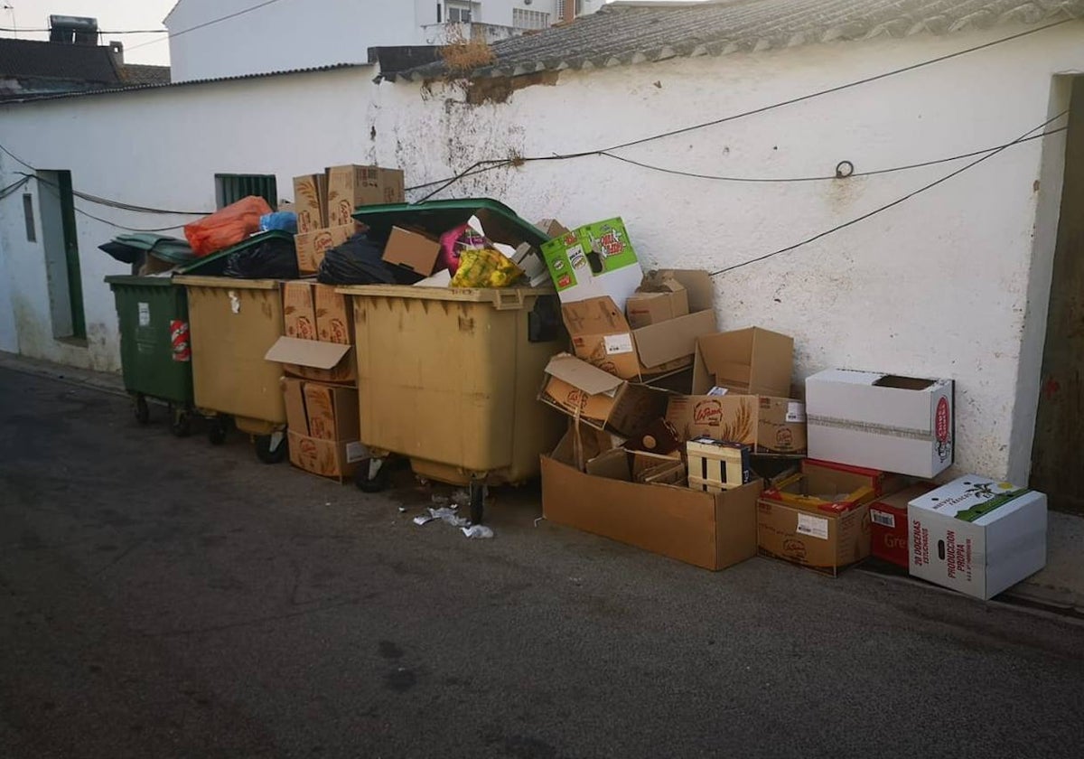 Imagen enviada por unos vecinos al Defensor del Pueblo Andaluz como denuncia