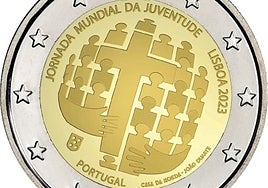 Una nueva moneda de dos euros 'divina' acuñada con motivo de la Jornada Mundial de la Juventud