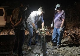 Trabajar de noche en el campo sevillano para combatir el calor