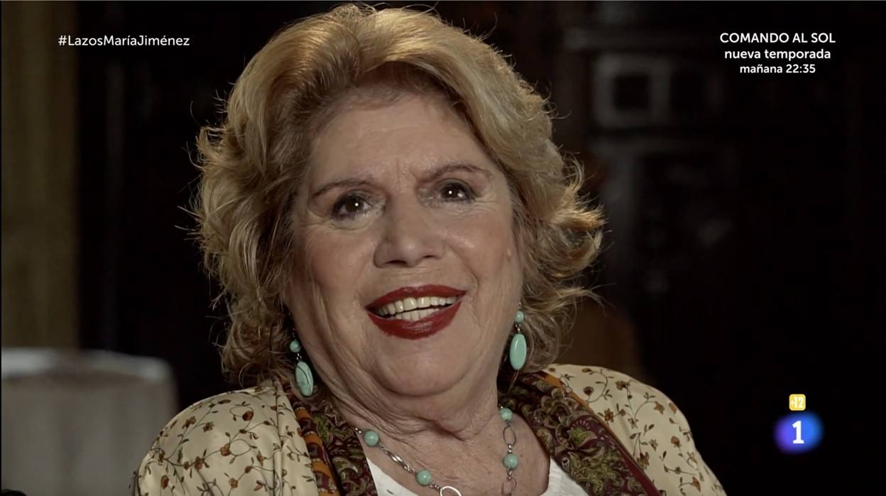 Momentos de la vida de la artista sevillana María Jiménez