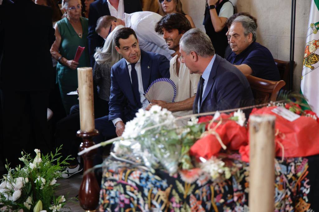 Capilla ardiente de María Jiménez en Sevilla