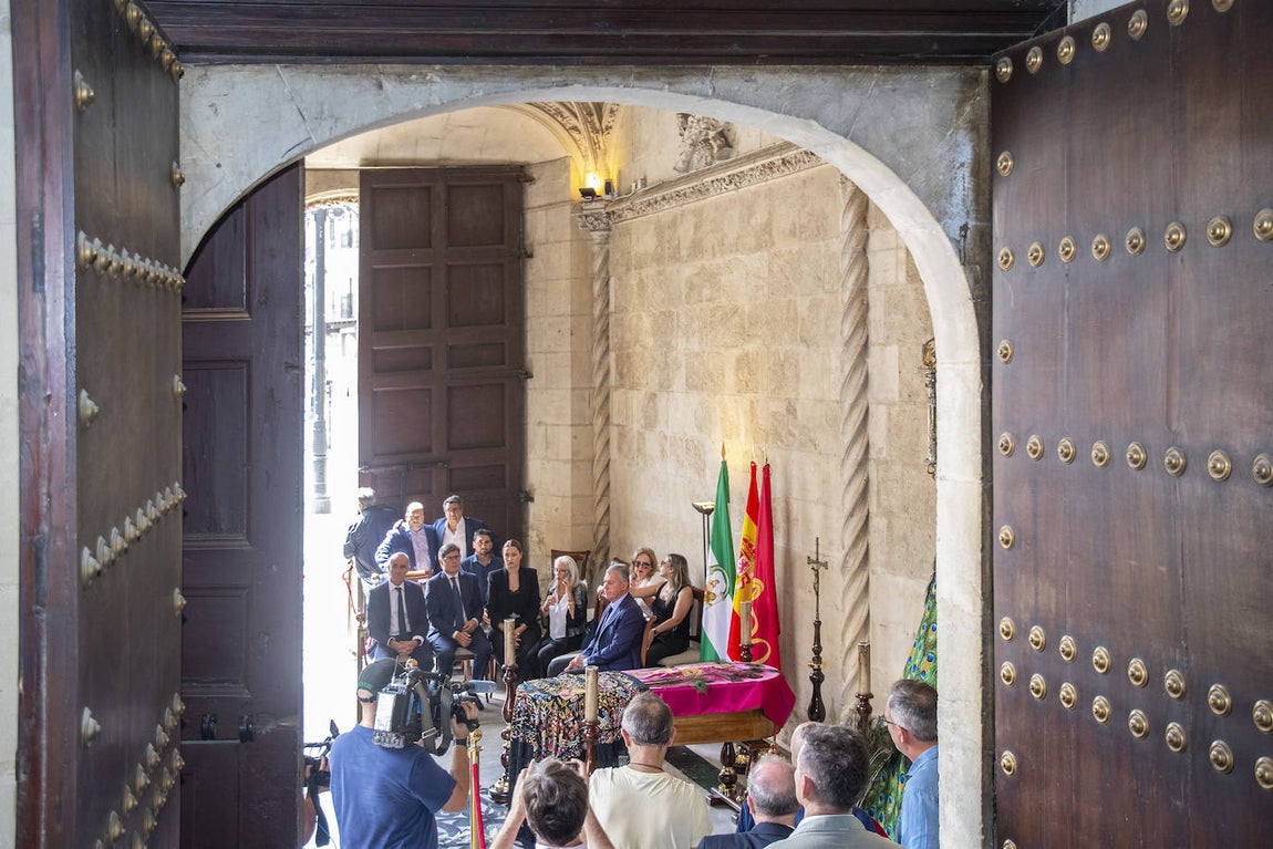 Capilla ardiente de María Jiménez en Sevilla