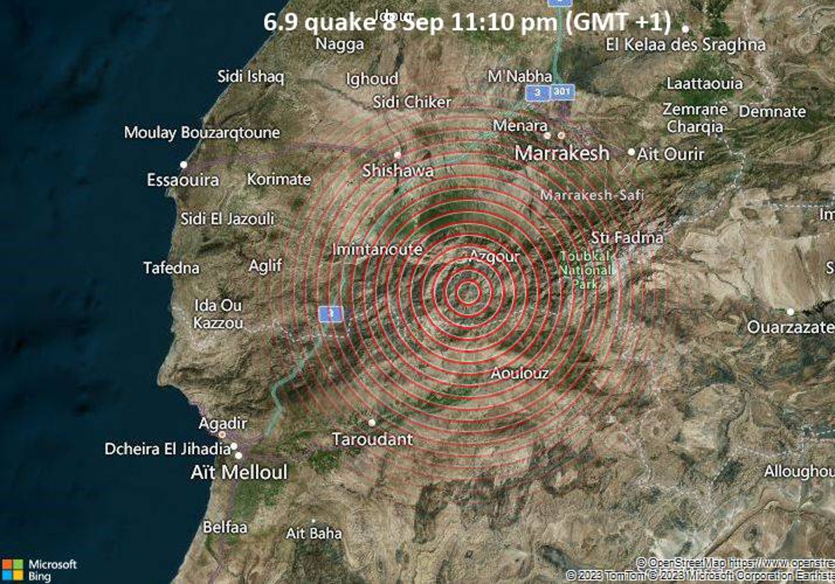 Un terremoto en Marrakesh hace temblar Sevilla