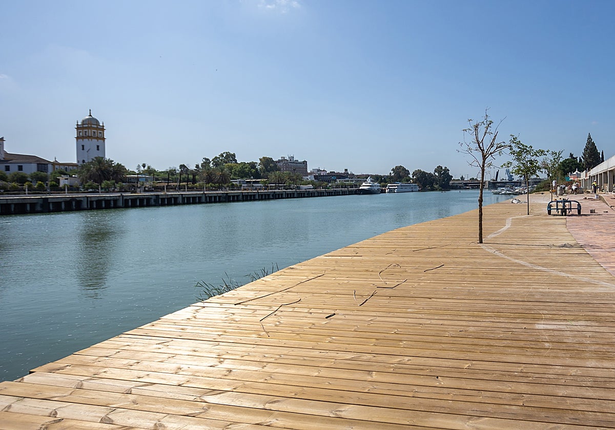 Imagen del desarrollo del Jardín de las Cigarreras este verano