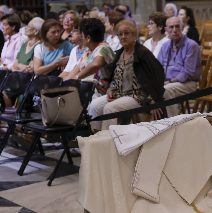 Liturgia de ordenación de nuevos sacerdotes en la Catedral