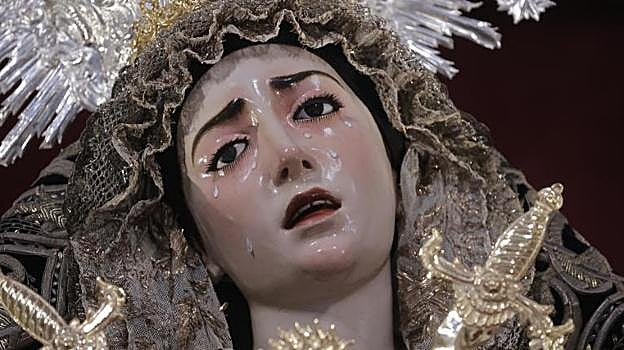 La Virgen de los Dolores de la iglesia de San Alberto