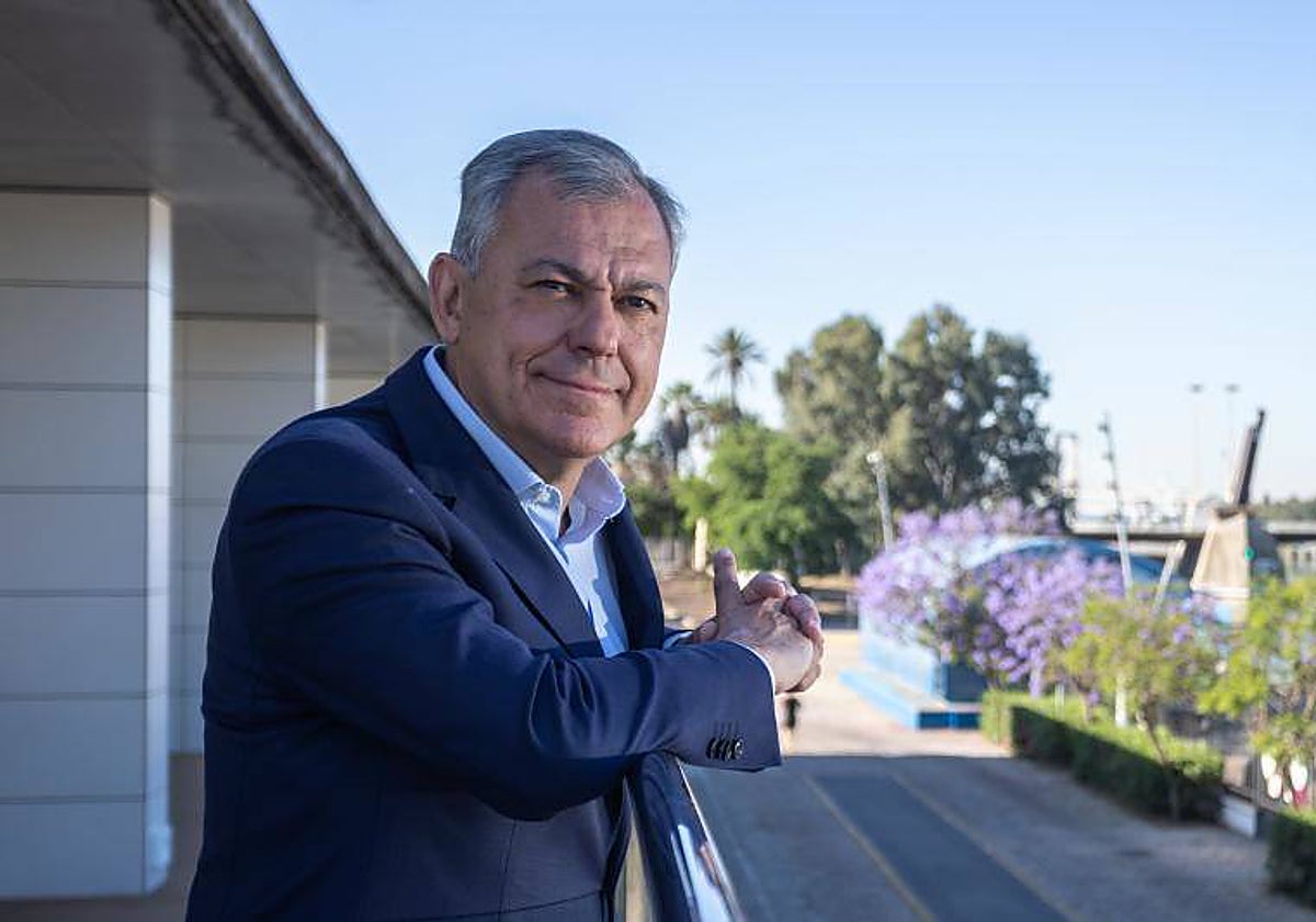 José Luis Sanz posa para ABC