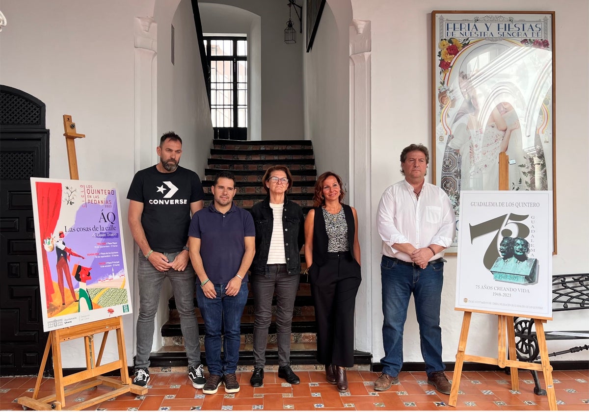 Los alcaldes de las pedanías de Utrera han presentado la actividad junto a la concejal de Cultura