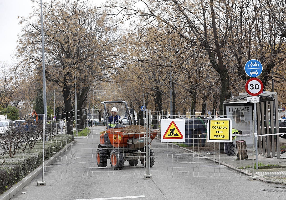Obras públicas en la capital cordobesa