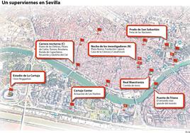 Vuelve el 'superviernes' a Sevilla: Carrera Nocturna, festivales y toros