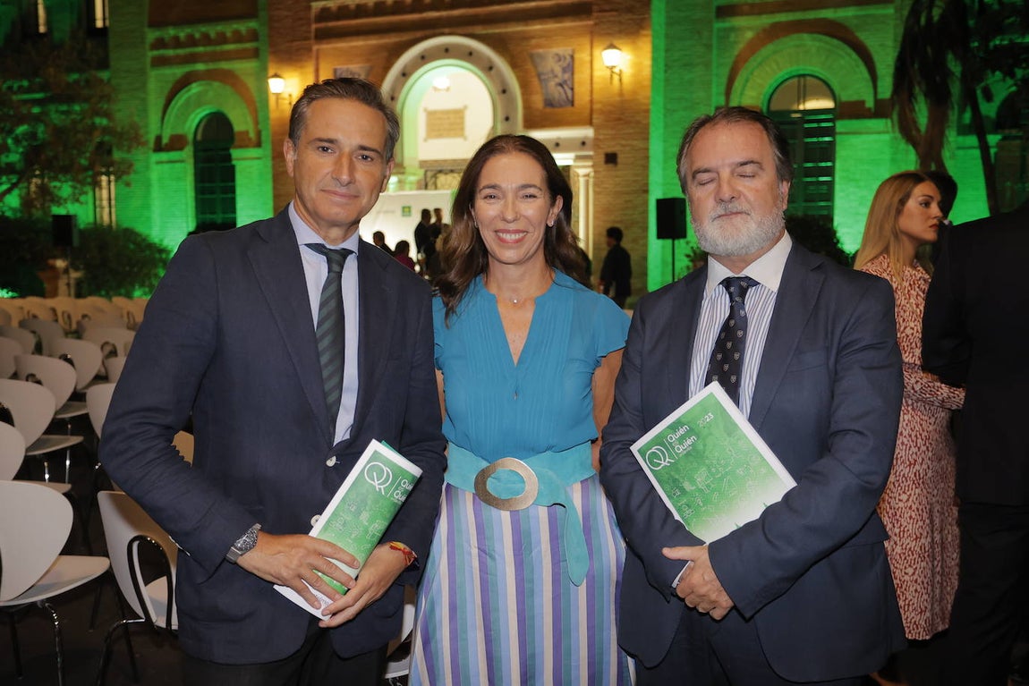 Antonio Muñoz, Constanza Fernández y Jorge Ramos