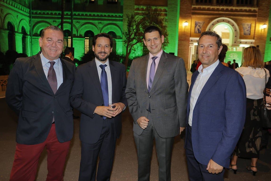 Pablo Borondo, Eduardo Diaz, Antonio Marín y Miguel Gil