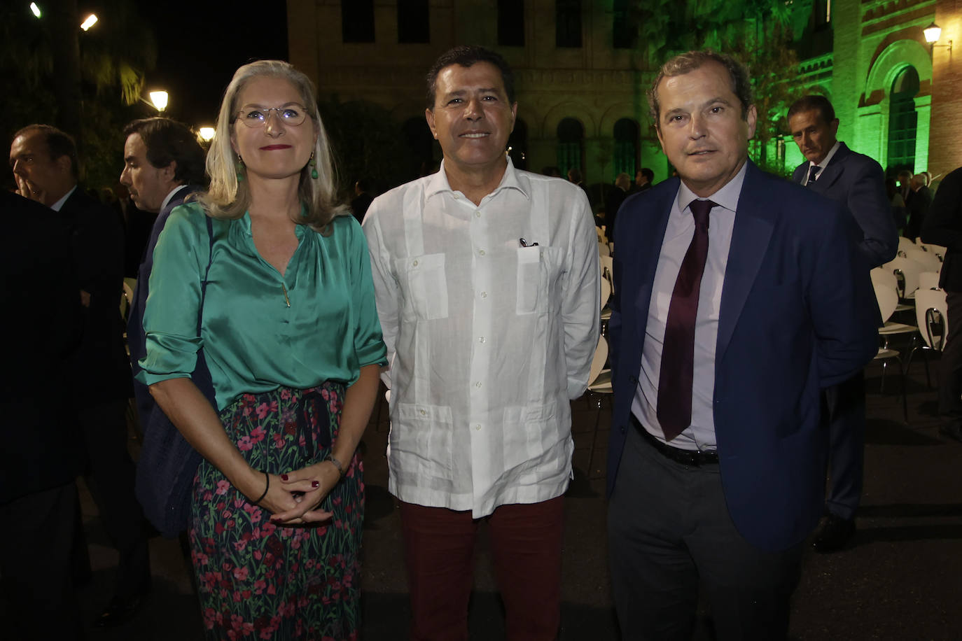 Claudia Hernández, Enrique Martin y Cristóbal Montes