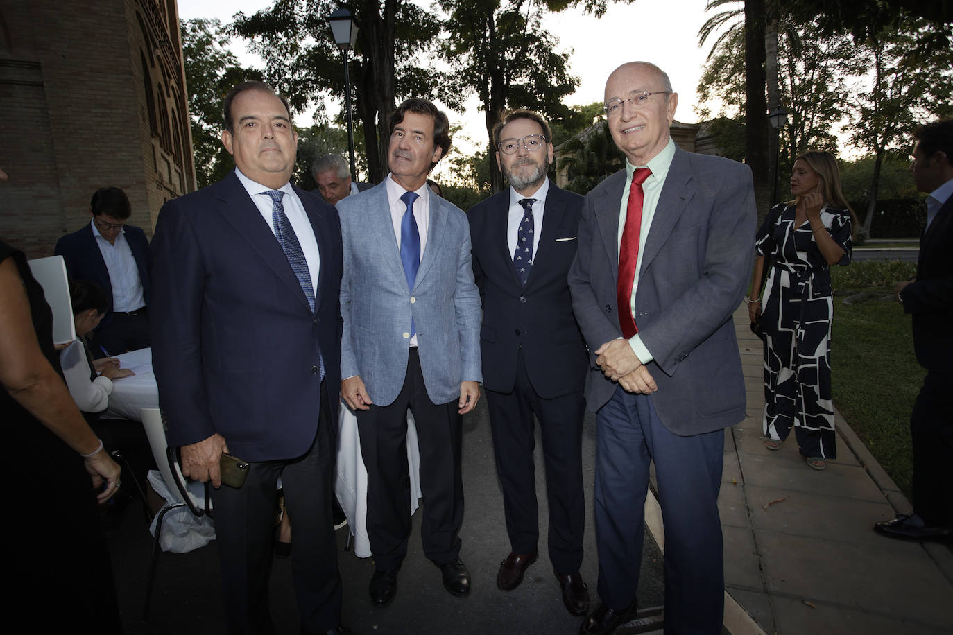 Antonio Gil, Miguel Rus, Javier González y Luis Miguel Pons