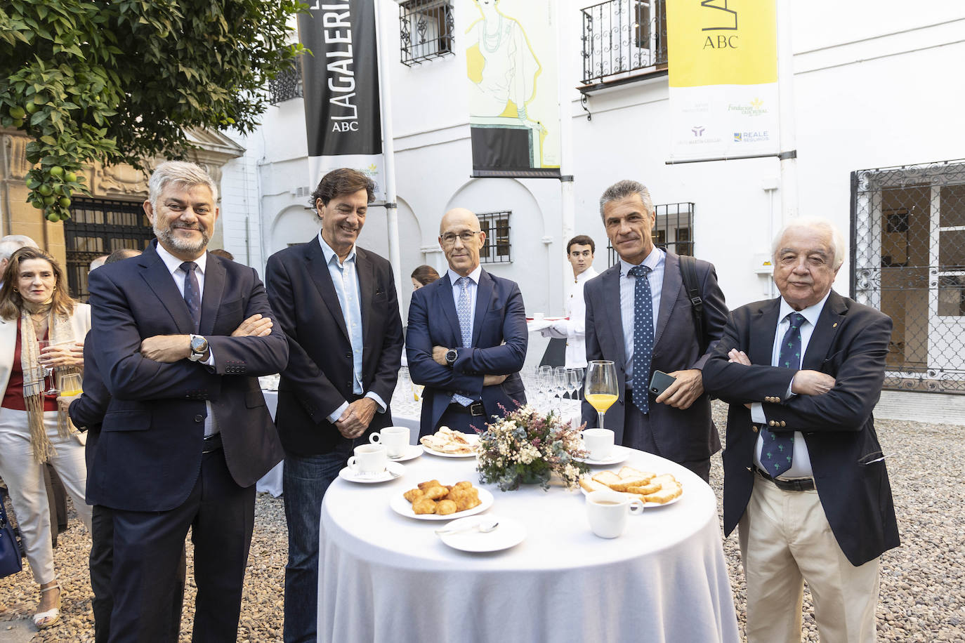 Carlos Berrozpe, Manuel Rus, Manuel Contreras, Jesus Escudero y Dimas Rizzo