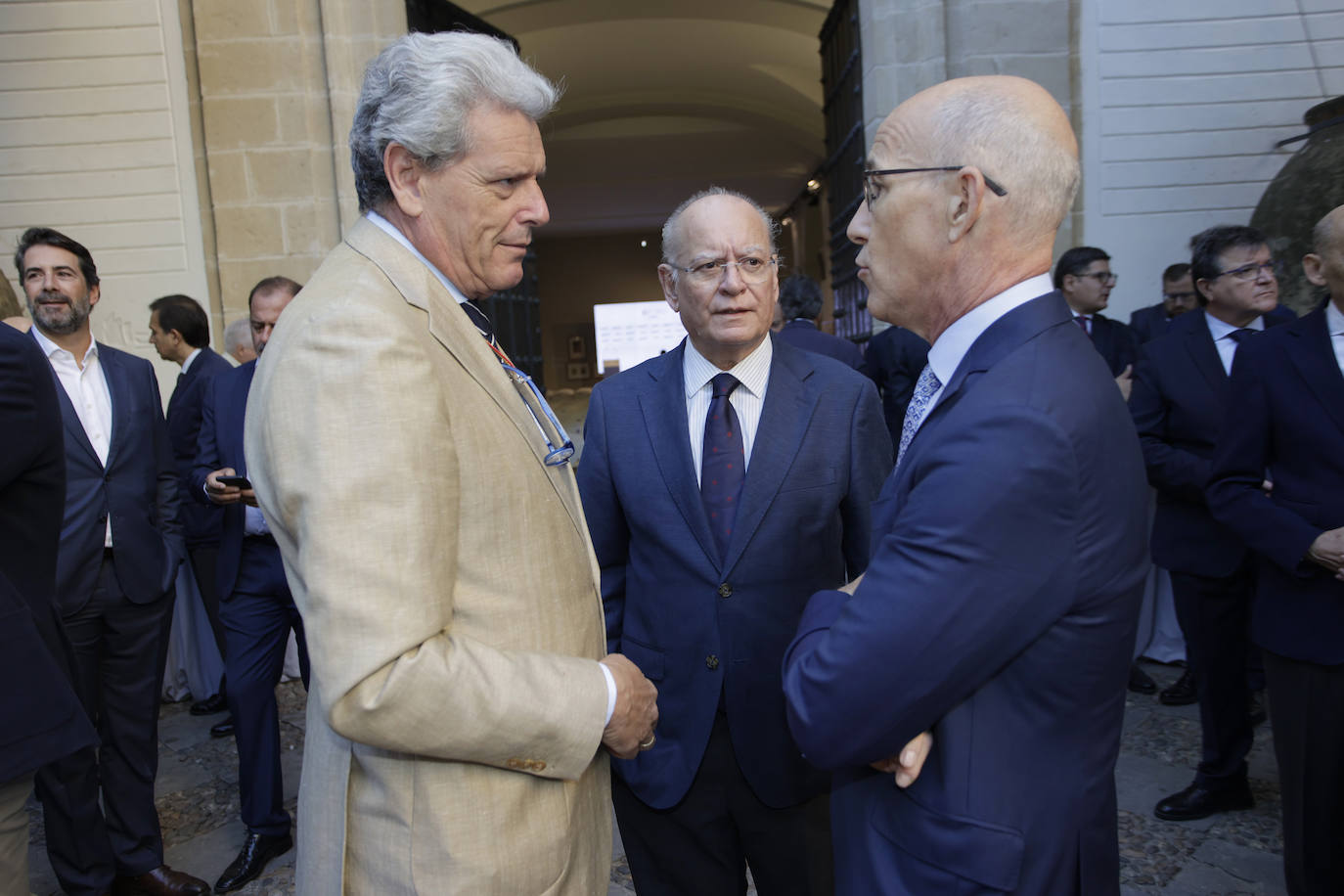 Ricardo Tarno, Álvaro Ybarra y Manuel Contreras