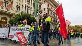 Aernnova Sevilla, al límite después de 70 días de huelga