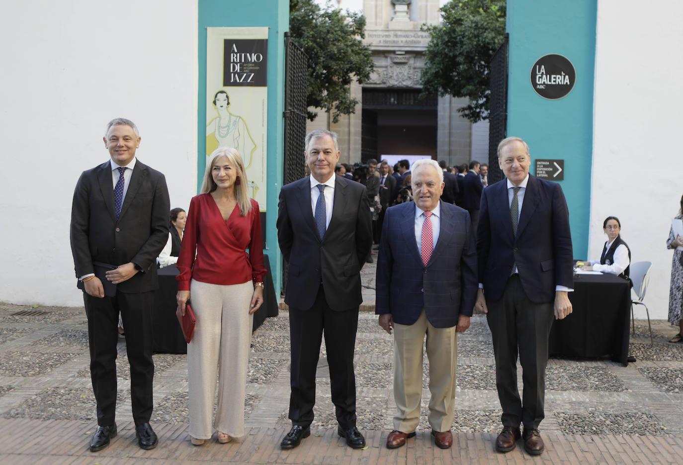 Alberto García Reyes, Patricia del Pozo, José Luis Sanz, Manuel Contreras y Álvaro Rodríguez Guitart