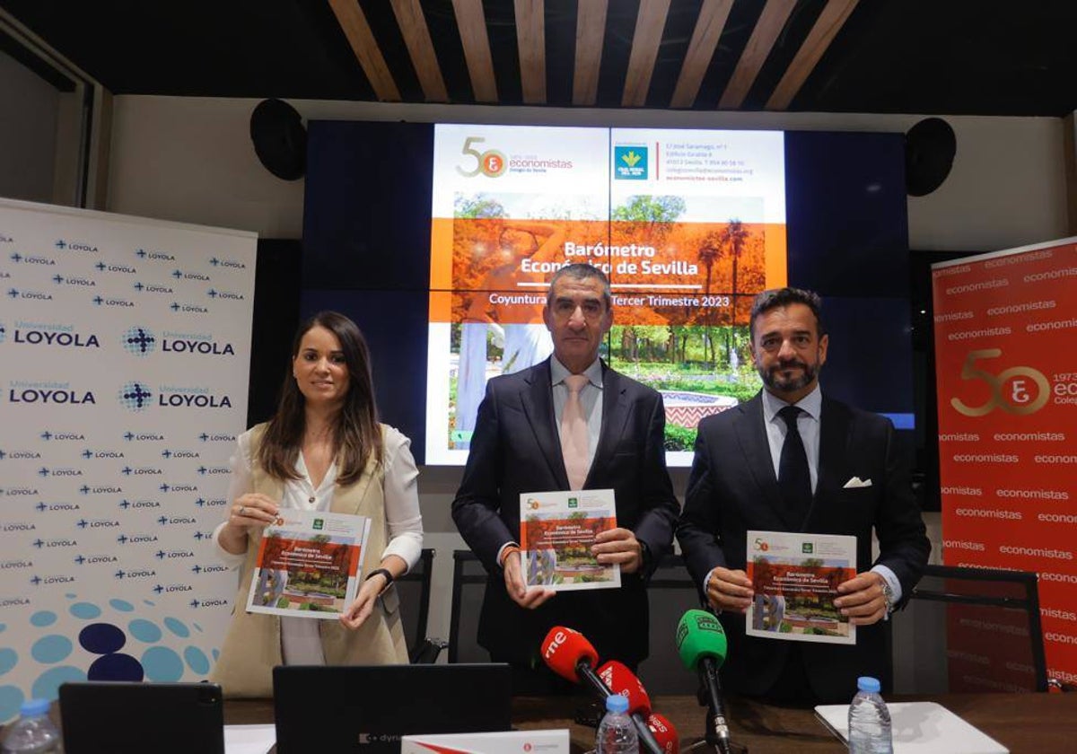 Presentación del Barómetro Económico de Sevilla relativo al tercer trimestre de 2023