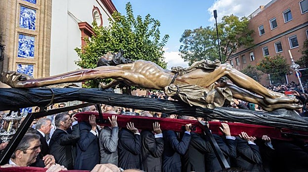 El Cachorro en el viacrucis del pasado 26 de febrero