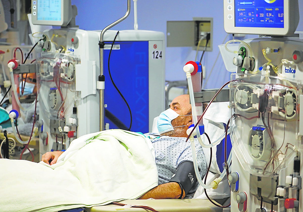 Un paciente de un hospital sevillano