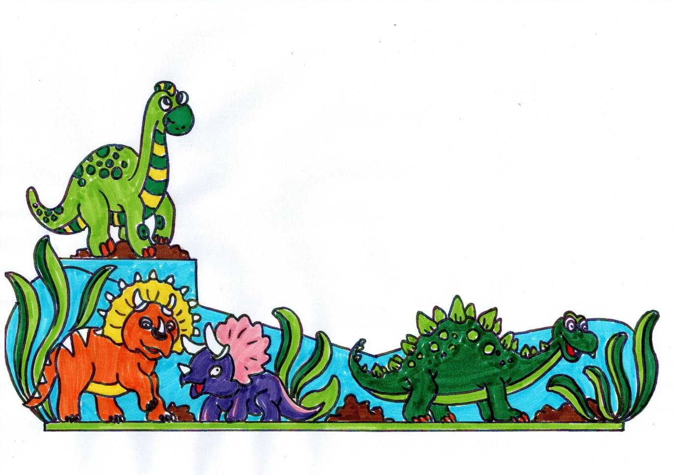 Carroza de los Dinosaurios