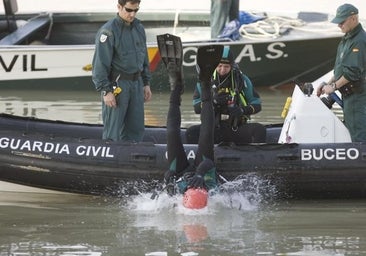 Un desaparecido en Lebrija tras volcar su canoa en el río Guadalquivir