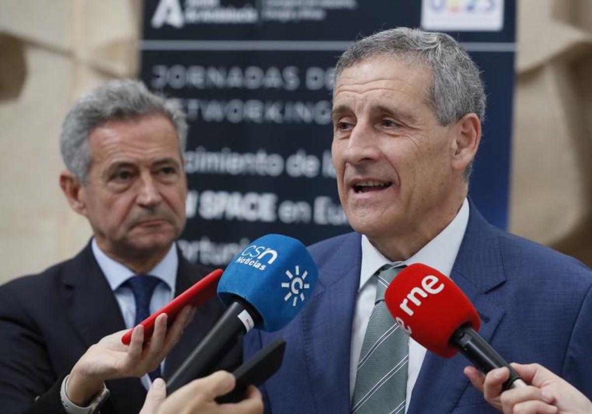 Miguel Belló Mora, director de la Agencia Espacial Española