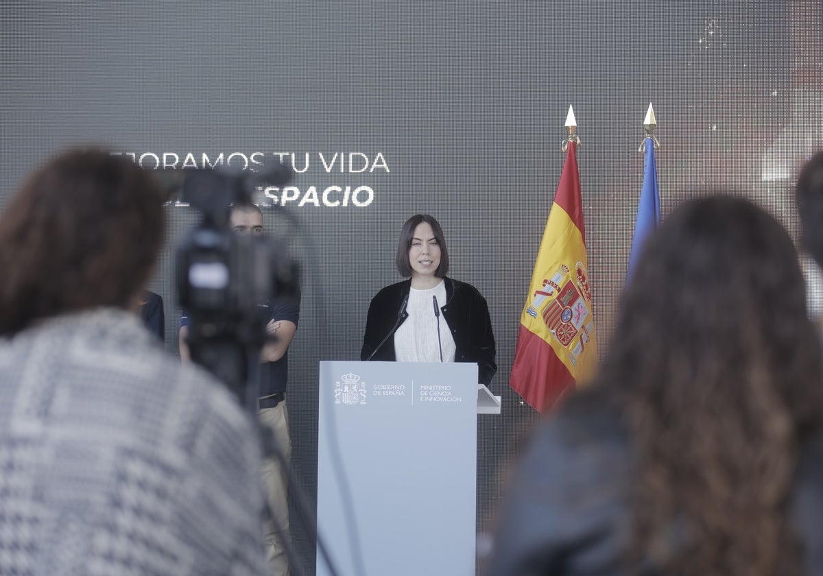 Diana Morant este lunes en Sevilla
