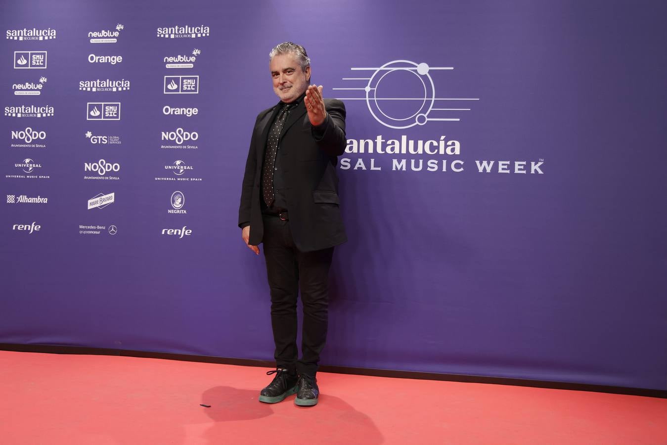 Muchos artistas acudieron a la Plaza de España para ver la gala 'El Flamenco es universal'