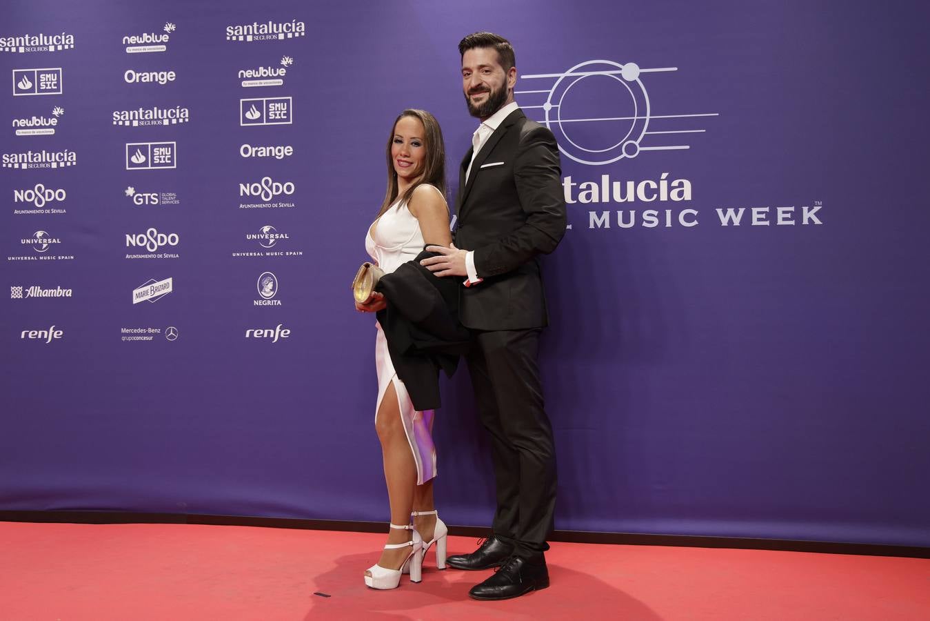 Muchos artistas acudieron a la Plaza de España para ver la gala 'El Flamenco es universal'