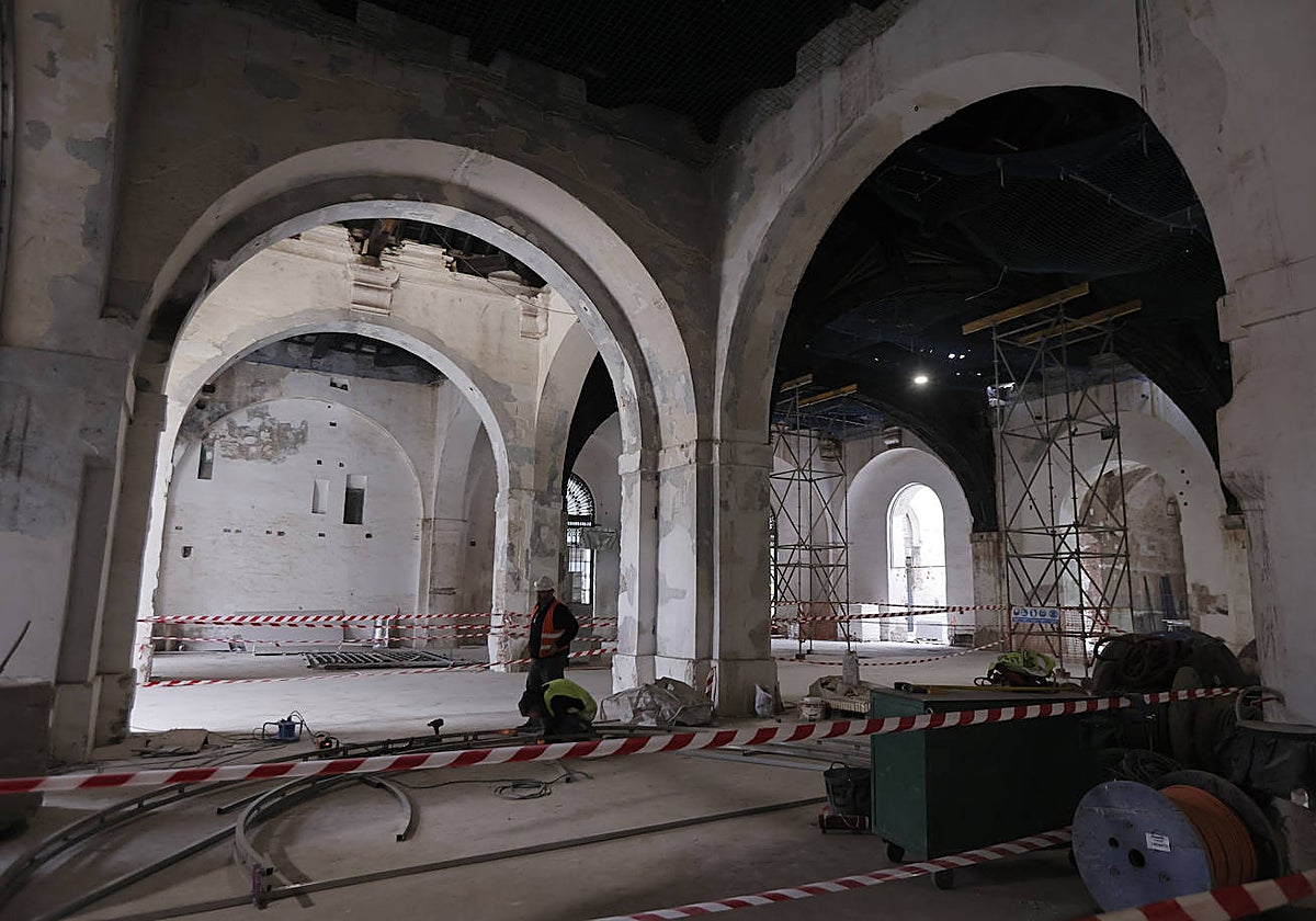 Las obras en la Real Fábrica de Artillería continúan ejecutándose por tramos