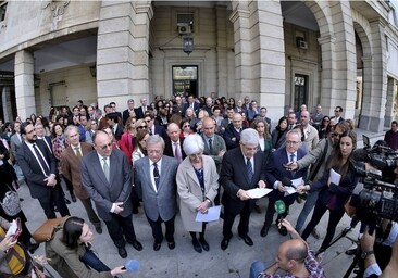 Los jueces de Sevilla se concentran este martes contra la amnistía pactada por Pedro Sánchez y Puigdemont