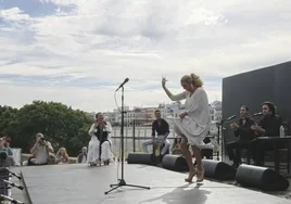Sevilla celebra el Día Internacional del Flamenco con actuaciones al aire libre, en imágenes