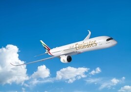 Emirates encarga otros avión 15 aviones A350, incrementando la carga de trabajo de la industria andaluza